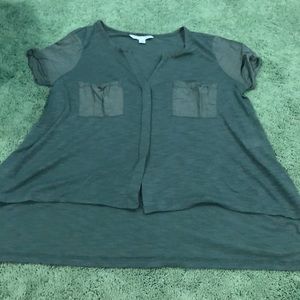 Army green t shirt